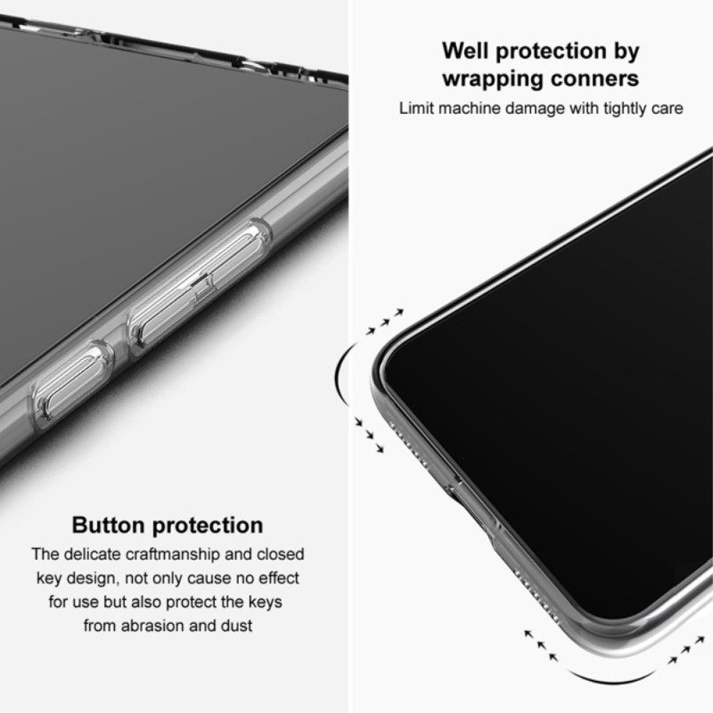 Hoesje Voor Samsung Galaxy S24 Fe Transparante Behuizing Ux-5 Imak-serie