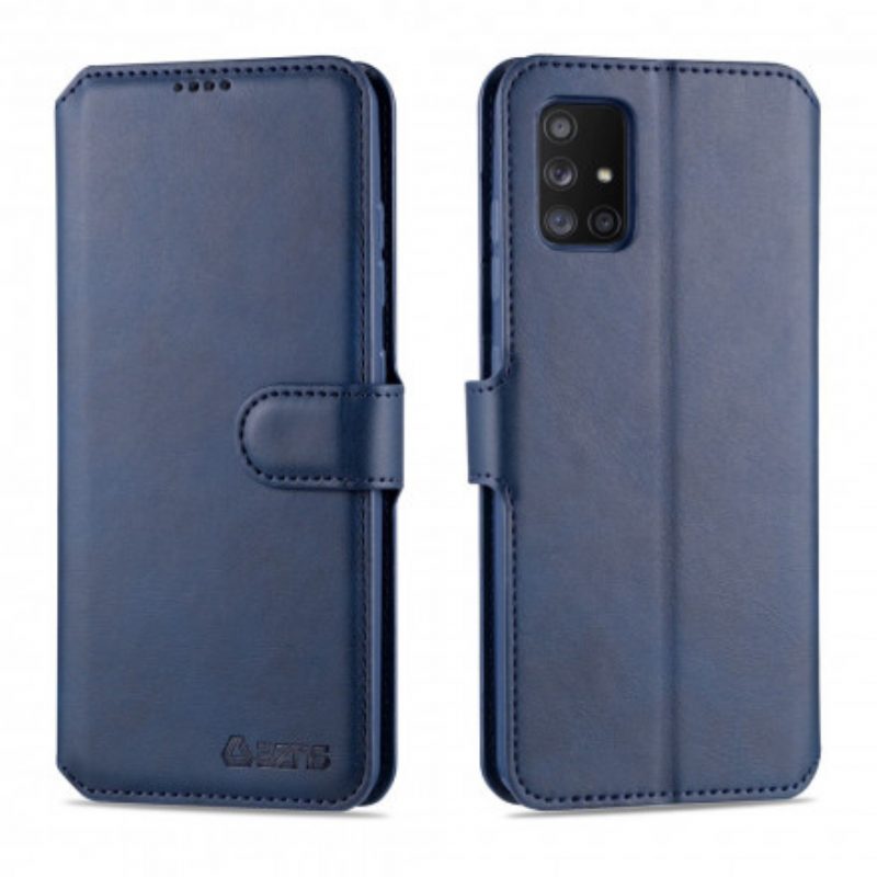 Folio-hoesje voor Samsung Galaxy A71 5G Azns Retro