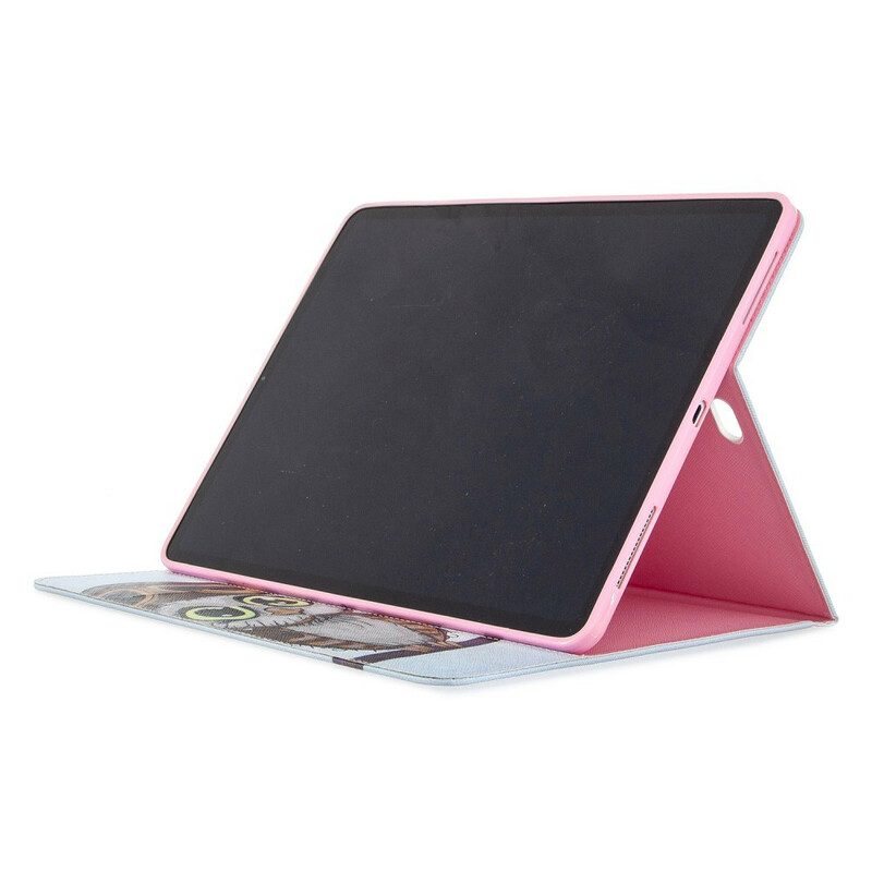 Flip Case voor iPad Pro 12.9" (2022) Uil Print Patroon