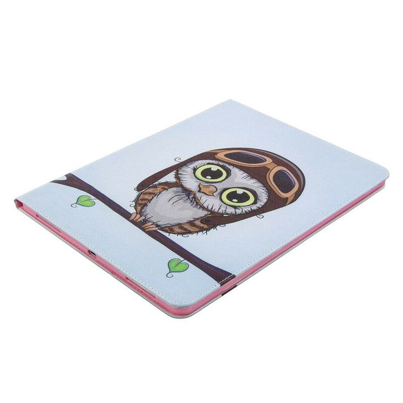 Flip Case voor iPad Pro 12.9" (2022) Uil Print Patroon