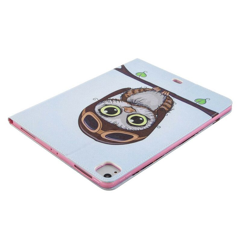 Flip Case voor iPad Pro 12.9" (2022) Uil Print Patroon