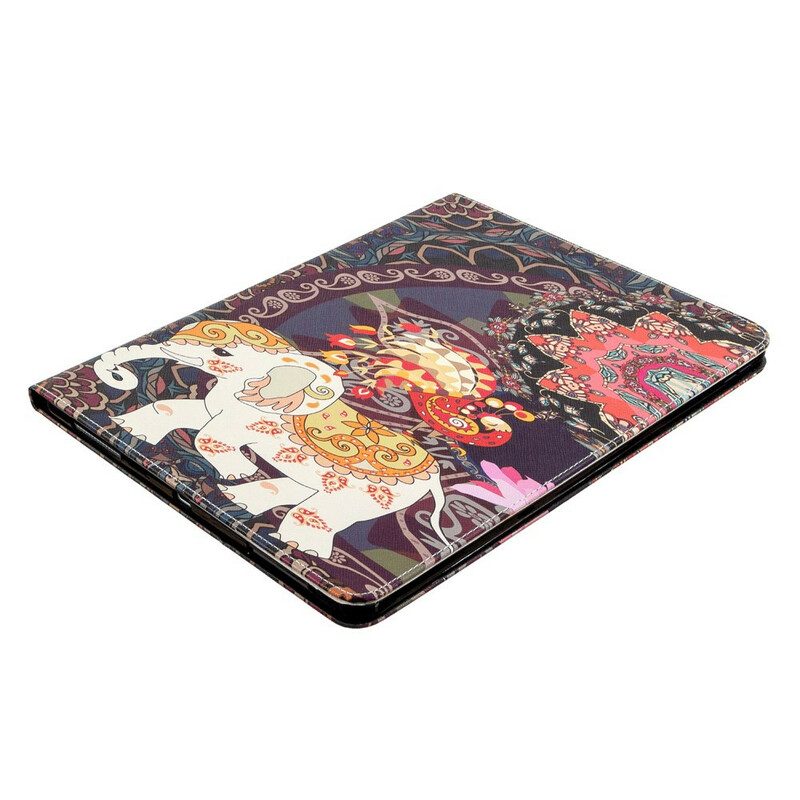 Folio-hoesje voor iPad Pro 12.9" (2022) Olifant Print Patroon