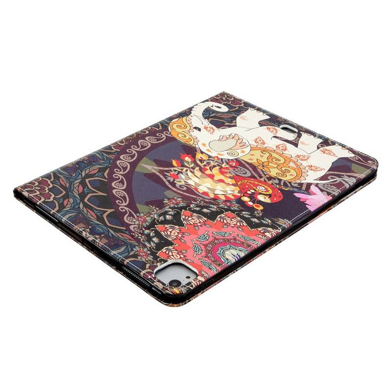 Folio-hoesje voor iPad Pro 12.9" (2022) Olifant Print Patroon