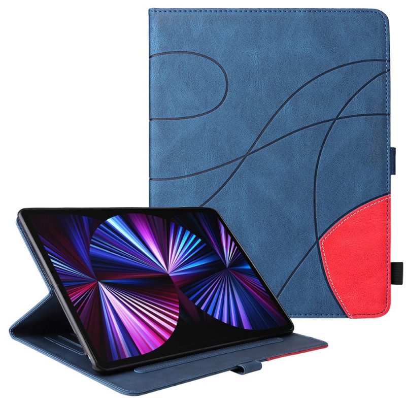 Folio-hoesje voor iPad Pro 12.9" (2022) Tweekleurig Ontwerp