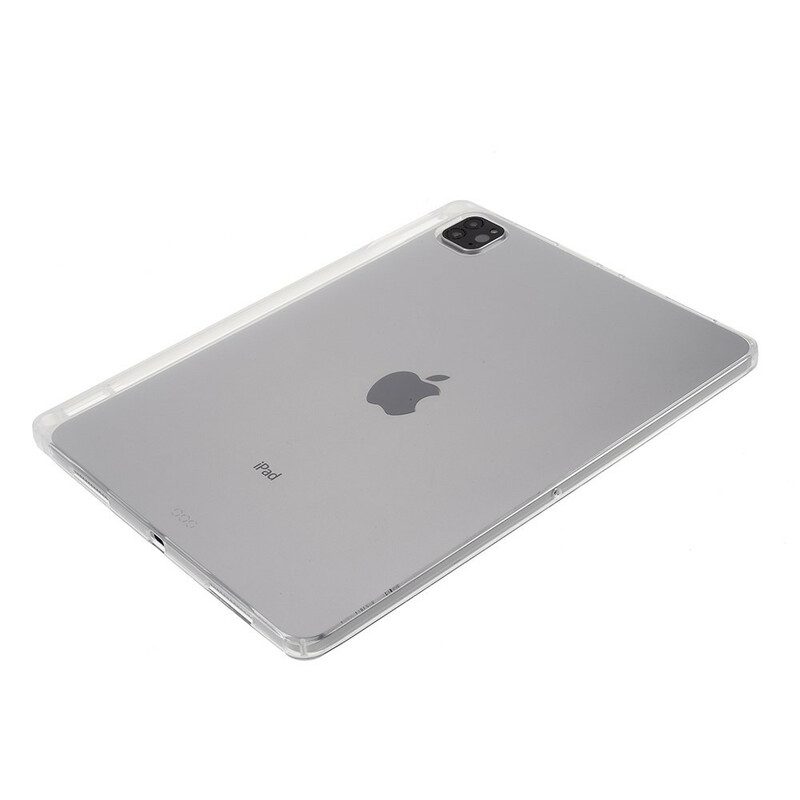 Telefoonhoesje voor iPad Pro 12.9" (2022) Transparante Potloodhouder