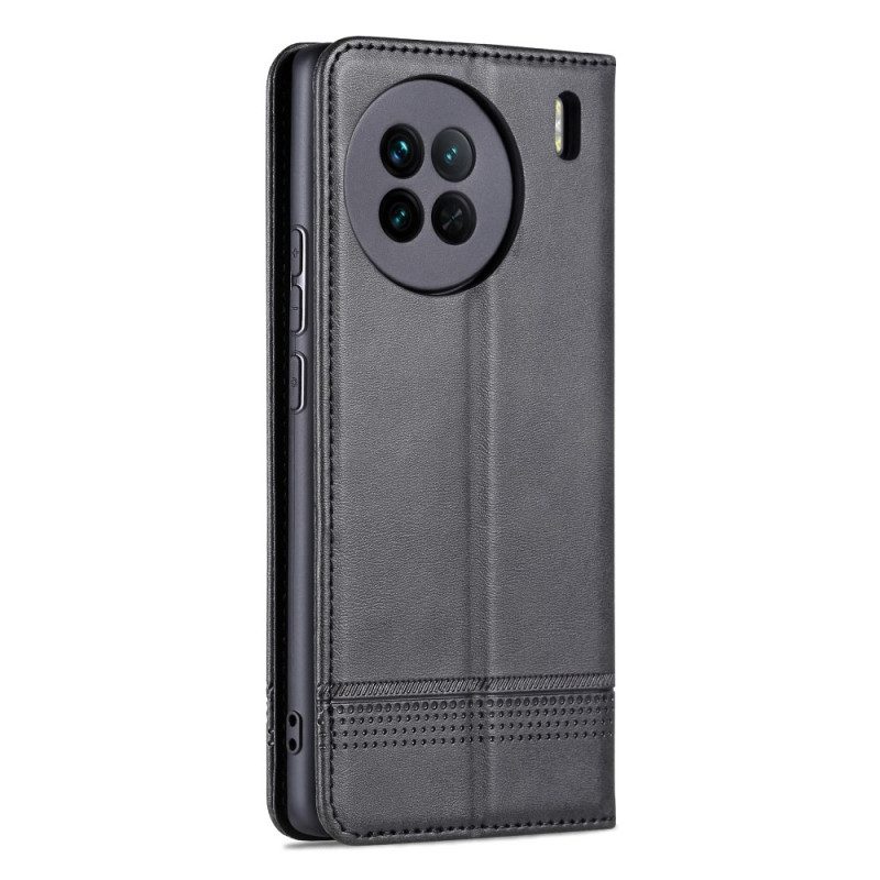 Bescherming Hoesje voor Vivo X90 Pro Folio-hoesje Azns