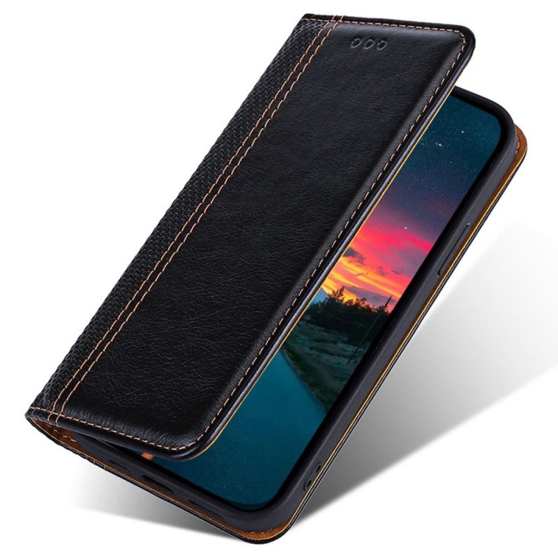 Bescherming Hoesje voor Vivo X90 Pro Folio-hoesje Vintage Kunstleer