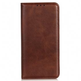 Bescherming Hoesje voor Samsung Galaxy S23 Plus 5G Folio-hoesje Gespleten Leer