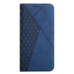 Bescherming Hoesje voor Samsung Galaxy S23 Plus 5G Folio-hoesje Stijl Leer 3d-patroon