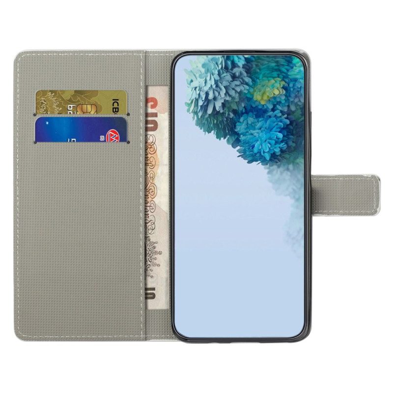 Flip Case voor Samsung Galaxy S23 Plus 5G Ik Hou Van Parijs