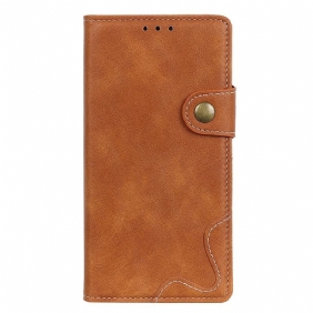 Folio-hoesje voor Samsung Galaxy S23 Plus 5G Artistieke Knop