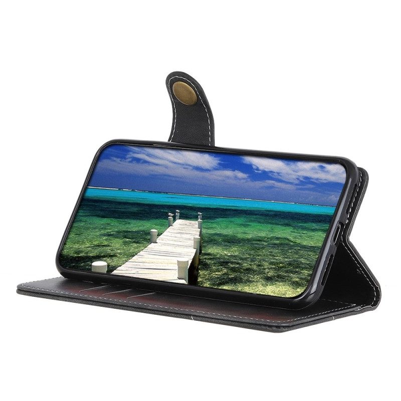 Folio-hoesje voor Samsung Galaxy S23 Plus 5G Artistieke Knop