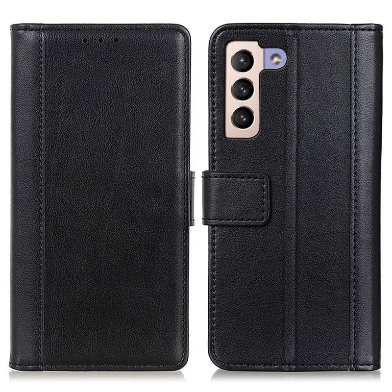 Folio-hoesje voor Samsung Galaxy S23 Plus 5G Leren Styling