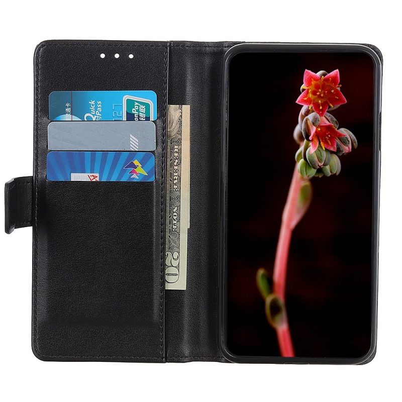 Folio-hoesje voor Samsung Galaxy S23 Plus 5G Leren Styling