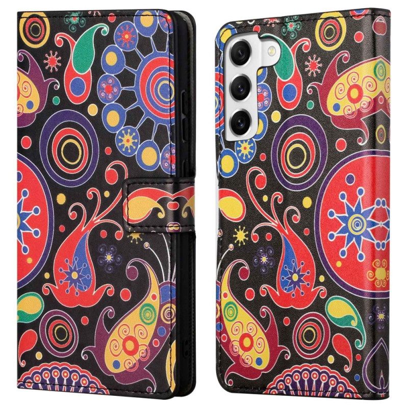 Folio-hoesje voor Samsung Galaxy S23 Plus 5G Paisley