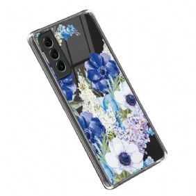 Hoesje voor Samsung Galaxy S23 Plus 5G Naadloze Bloemen