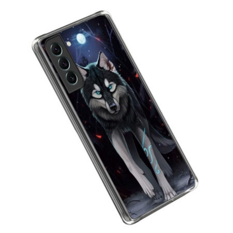 Telefoonhoesje voor Samsung Galaxy S23 Plus 5G Grafische Wolf