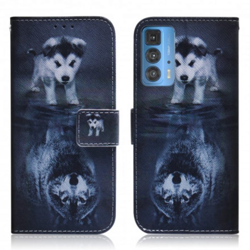 Folio-hoesje voor Motorola Edge 20 Pro Ernesto De Wolf