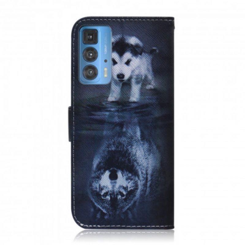 Folio-hoesje voor Motorola Edge 20 Pro Ernesto De Wolf