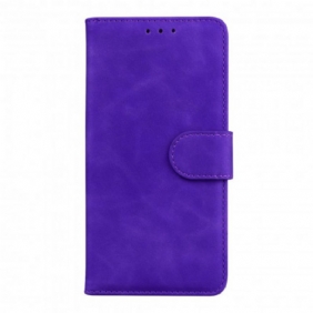 Folio-hoesje voor Motorola Edge 20 Pro Vintage Couture Lederen Stijl