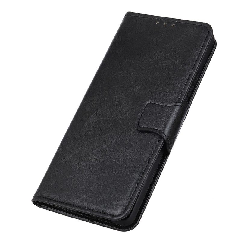 Flip Case voor Sony Xperia 5 IV Stijl Lederen Gesp Omkeerbaar