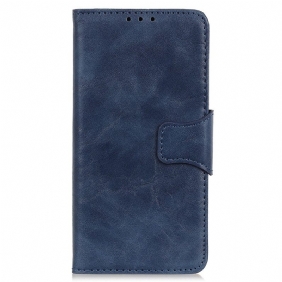 Folio-hoesje voor Sony Xperia 5 IV Gespleten Lederen Vintage Sluiting