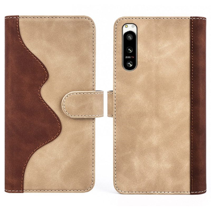 Folio-hoesje voor Sony Xperia 5 IV Grafisch Patroon