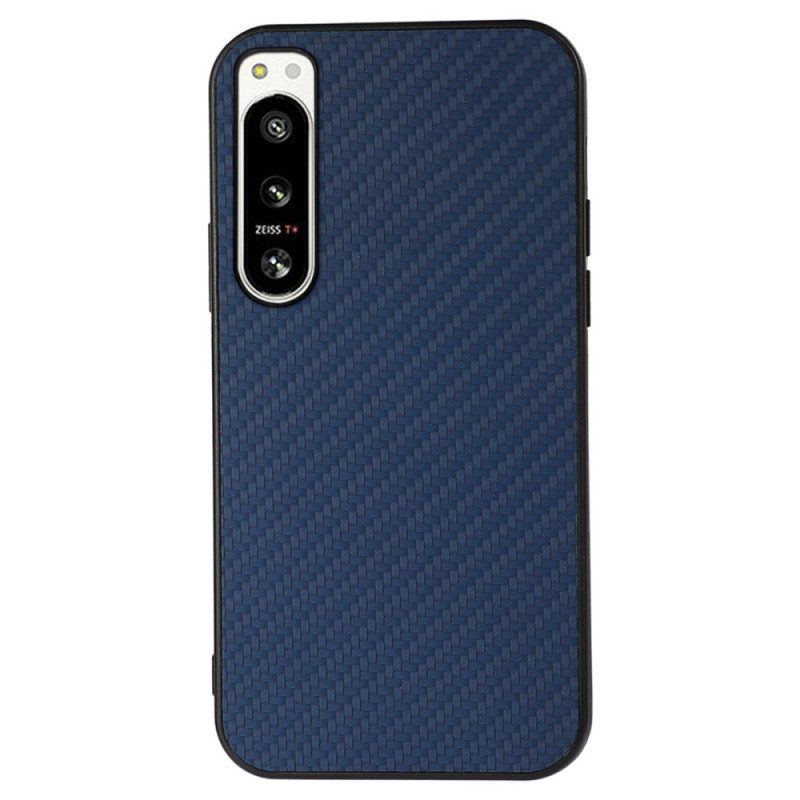 Hoesje voor Sony Xperia 5 IV Koolstofvezel