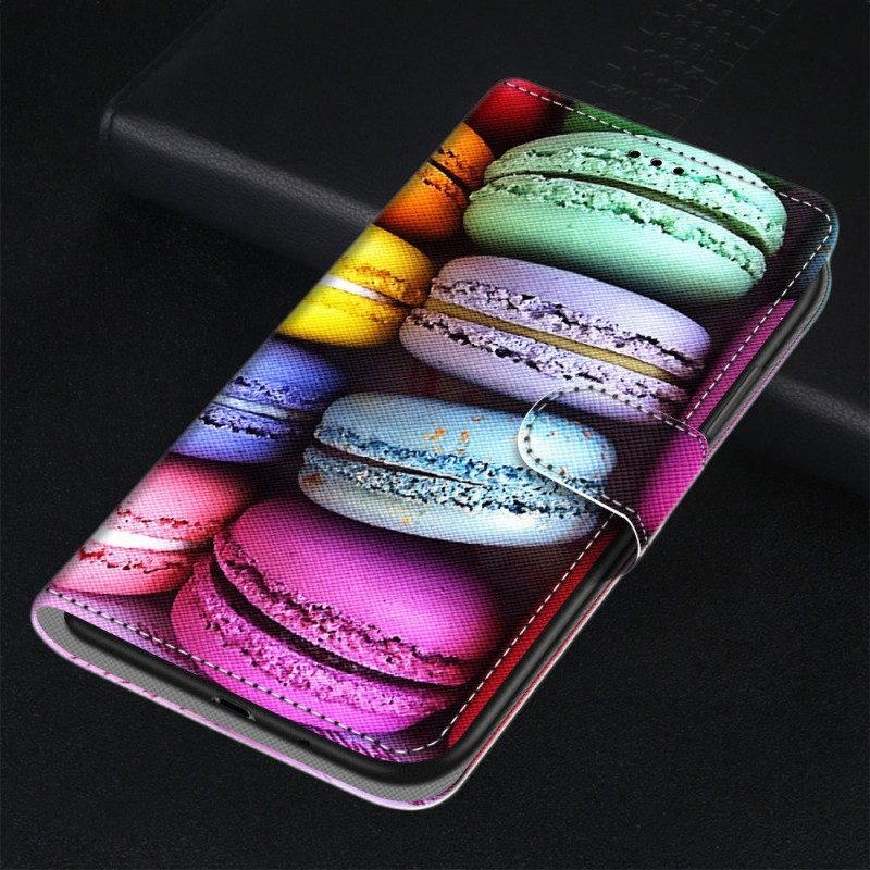 Leren Hoesje voor Sony Xperia 5 IV Macarons