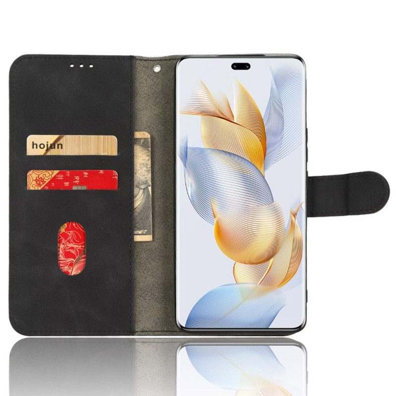 Folio-hoesje voor Honor 90 Met Ketting Skin-touch-band