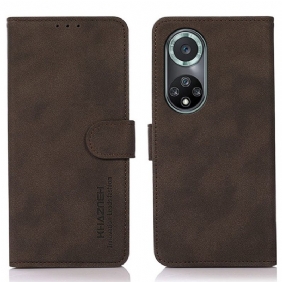 Folio-hoesje voor Honor 50 Pro Pro Leather Effect Mode Khazneh