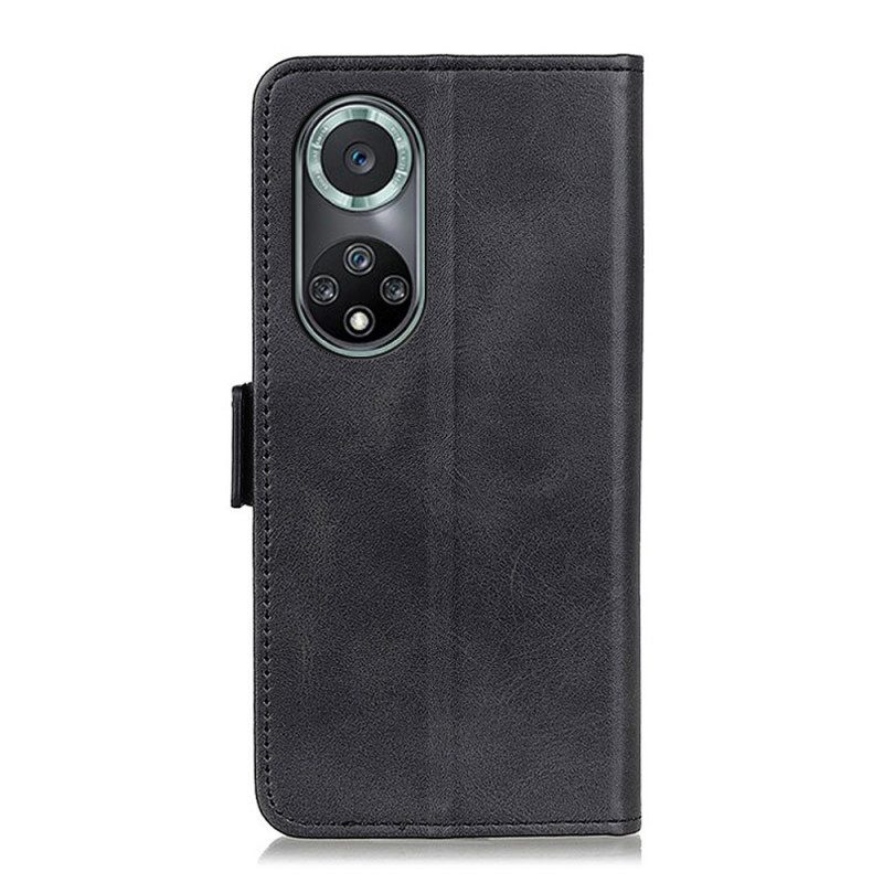 Leren Hoesje voor Honor 50 Pro Folio-hoesje Antislip