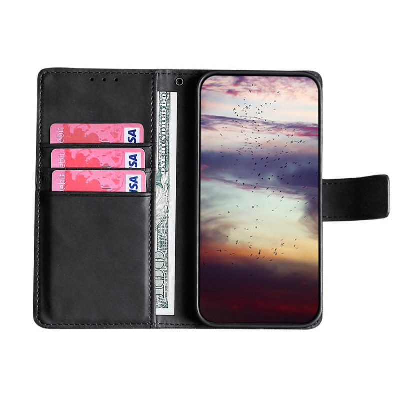 Folio-hoesje voor Huawei Nova 9 Pro Skin-touch-krokodil