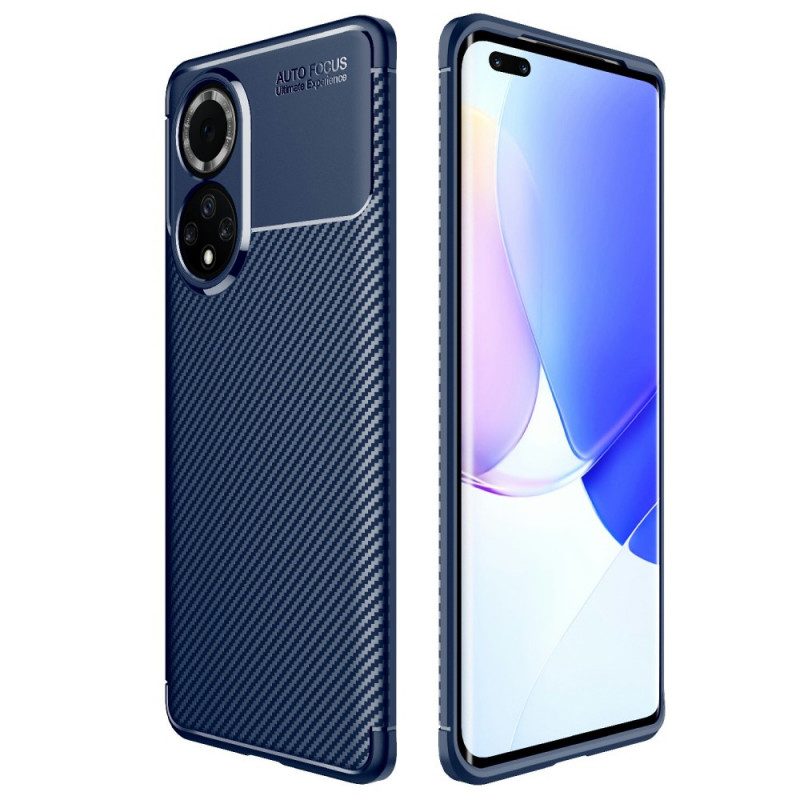 Hoesje voor Huawei Nova 9 Pro Flexibele Koolstofvezel