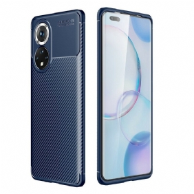 Hoesje voor Huawei Nova 9 Pro Flexibele Koolstofvezeltextuur