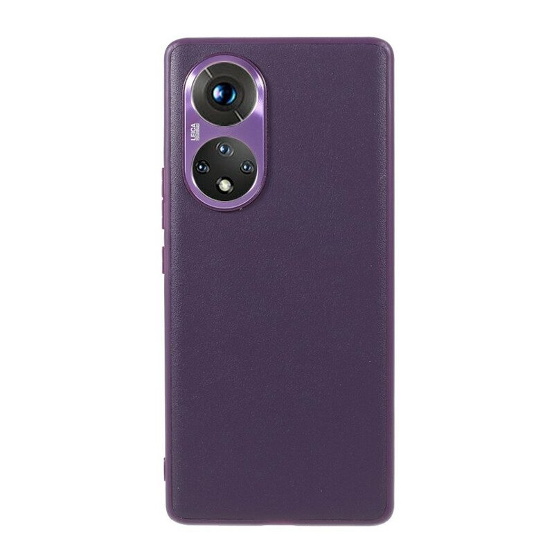 Hoesje voor Huawei Nova 9 Pro Prestigieus Leereffect