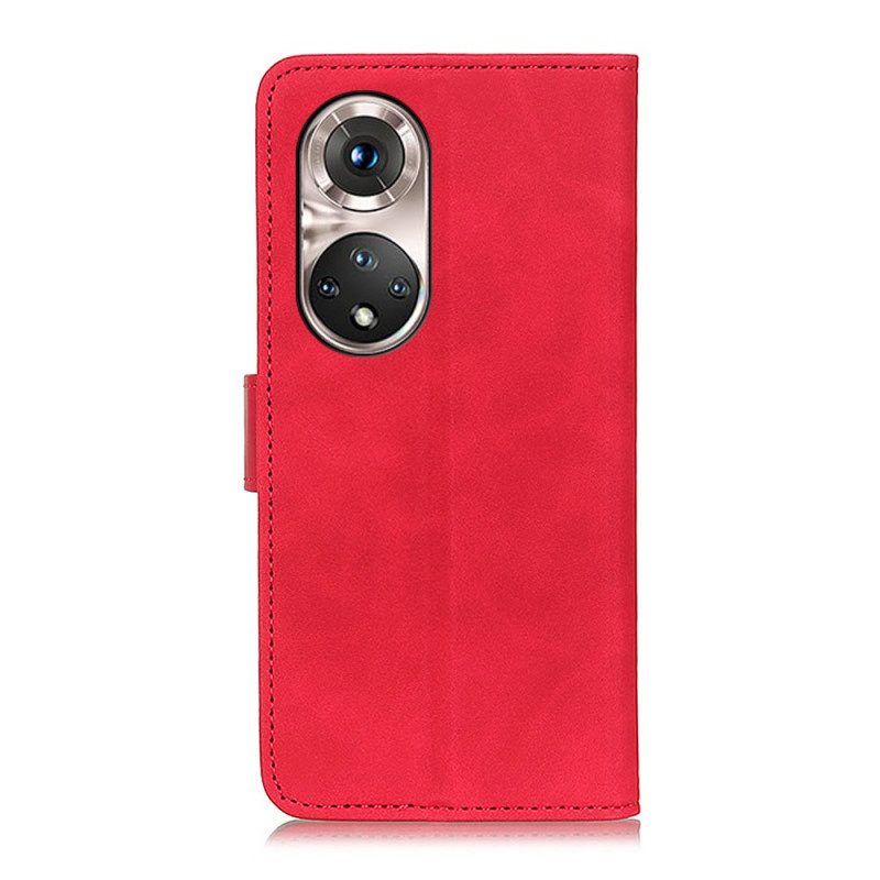 Leren Hoesje voor Huawei Nova 9 Pro Khazneh Vintage Leereffect