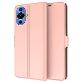 Flip Case Leren Huawei Nova 12s Ultrafijn