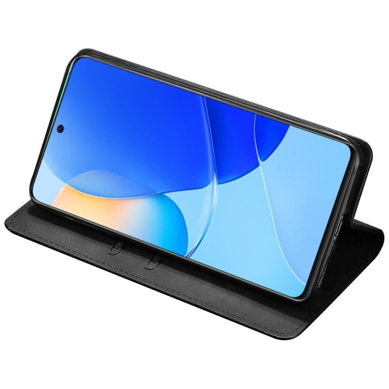 Folio-hoesje Huawei Nova 12s Telefoonhoesje Suède Stijl