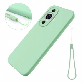 Hoesje Huawei Nova 12s Siliconen Band Bescherming Hoesje