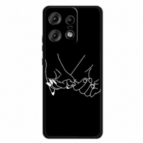 Hoesje Motorola Edge 50 Pro Grafische Wijzers