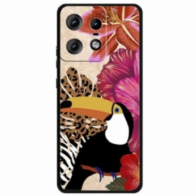 Hoesje Voor Motorola Edge 50 Pro Reuzesnavelige Vogel