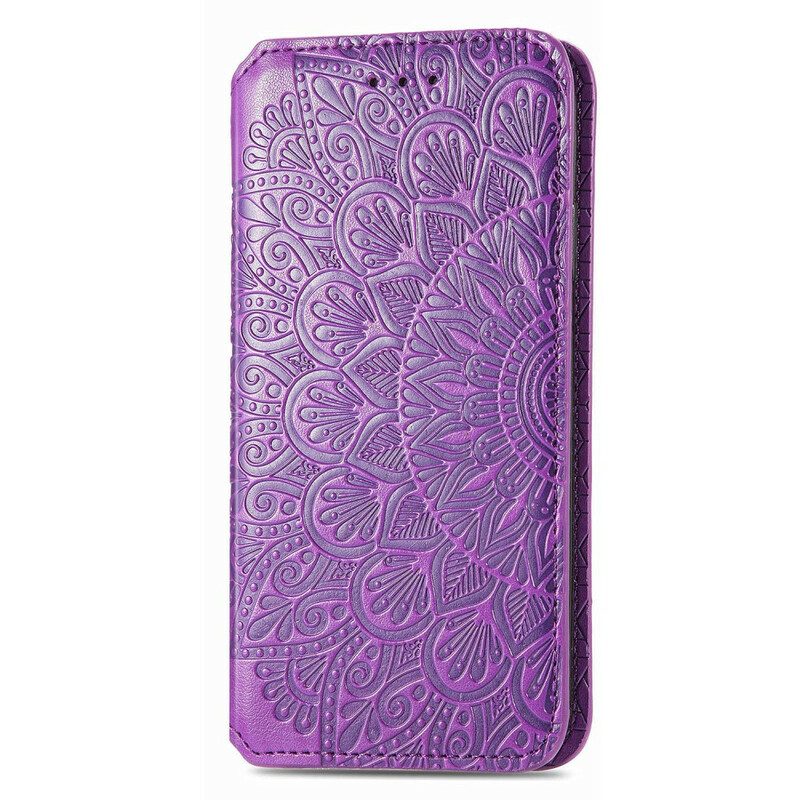 Bescherming Hoesje voor iPhone 13 Mini Folio-hoesje Mandala