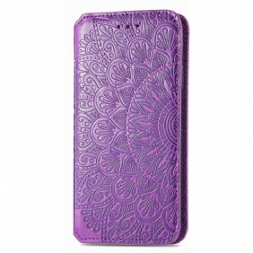 Bescherming Hoesje voor iPhone 13 Mini Folio-hoesje Mandala