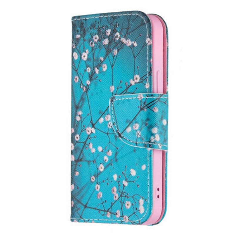 Flip Case voor iPhone 13 Mini Bloeiende Tak