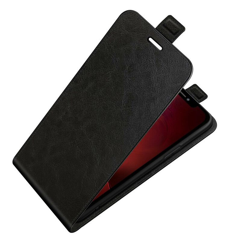 Flip Case voor iPhone 13 Mini Folio-hoesje Verticale Flap Leer Effect