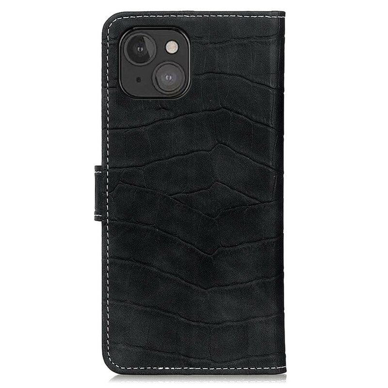 Flip Case voor iPhone 13 Mini Krokodillen Kracht