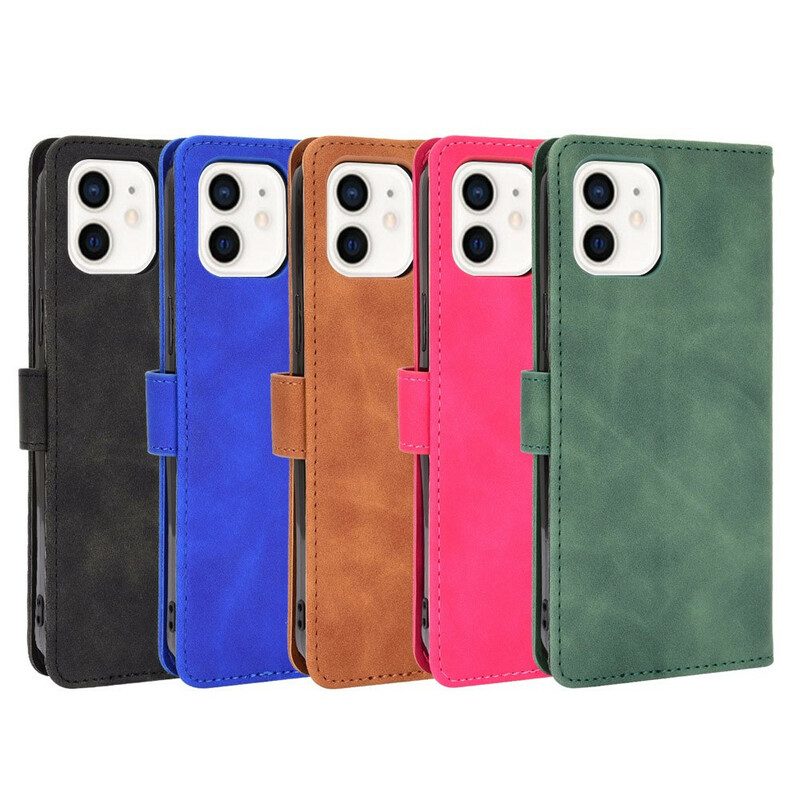 Folio-hoesje voor iPhone 13 Mini Aanraking Van De Huid