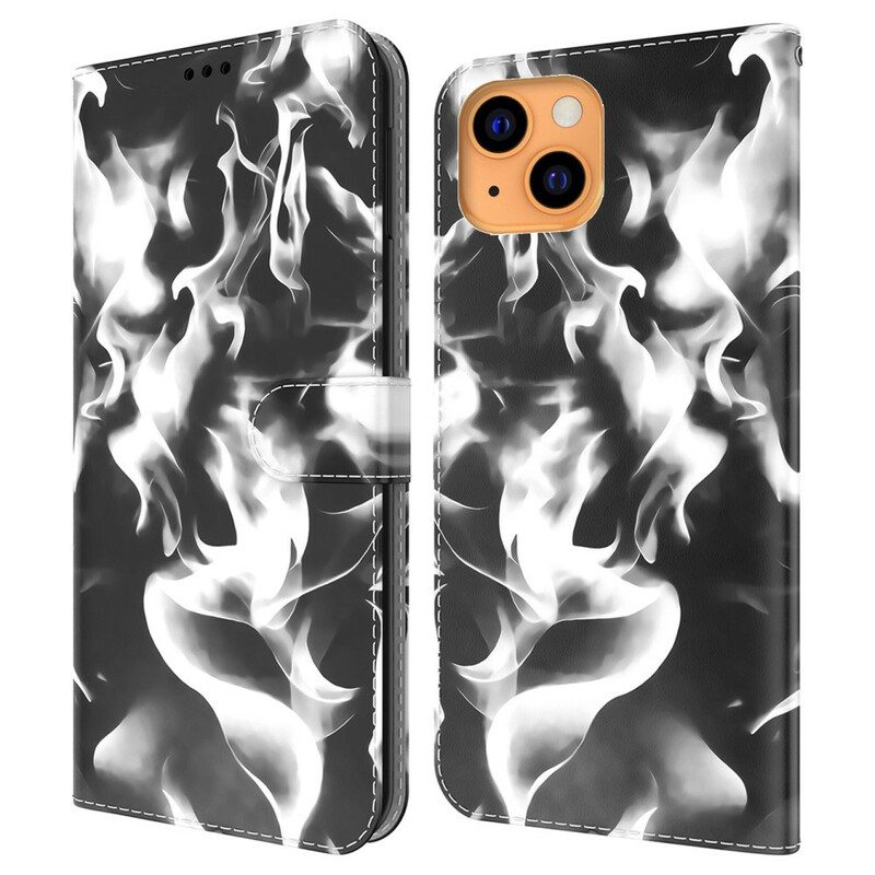 Folio-hoesje voor iPhone 13 Mini Abstract Patroon