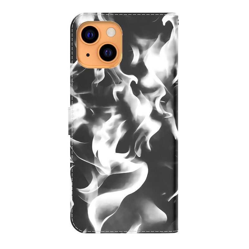 Folio-hoesje voor iPhone 13 Mini Abstract Patroon